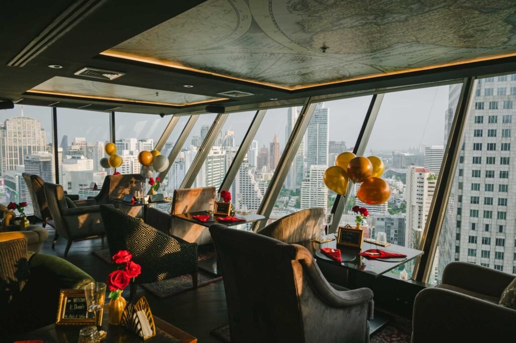 バンコクのAxis & Spin Sky Lounge & Bar Rooftop（The Continent Boutique Hotel）攻略：料金・予約方法