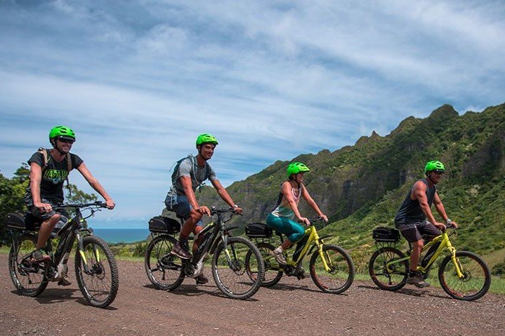 クアロアランチ e-MTBアドベンチャーツアー（ハワイ）の料金・予約方法・体験談